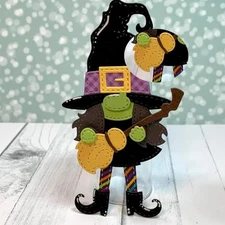 Gnomes Assemblies Metal Die Cuts, Christmas Gnomes Metal Cutting Dies Cut Ste...