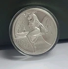2 oz Silver Egyptian Gods Series Sekhmet Round Ultra High Relief Wastweet Cat