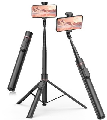 TONEOF 168cm Automatisches Selfie Stick Handy Stativ Handy Halterung mit