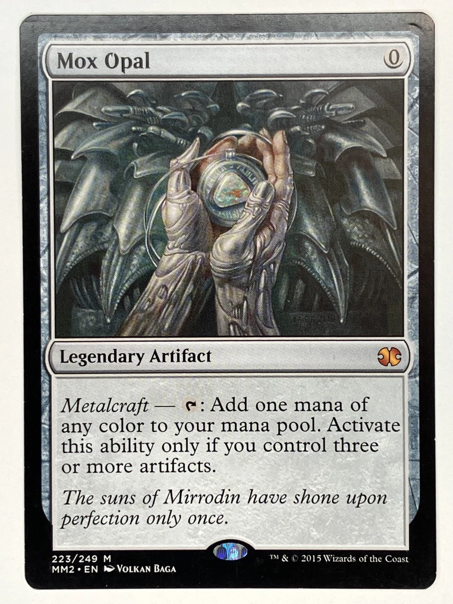 Mox Opal Magic: The Gathering Individual Trading Card Games for