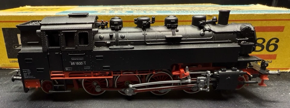 PIKO BR 86  GUTERZUG TENDER STEAM LOCOMOTIVE 120 1510 TESTED! - Image 3 of 4