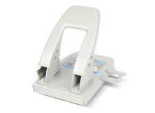 62040 40-Sheet Capacity hc-240 Two-Hole Punch 9/32" Dia. Holes Silver