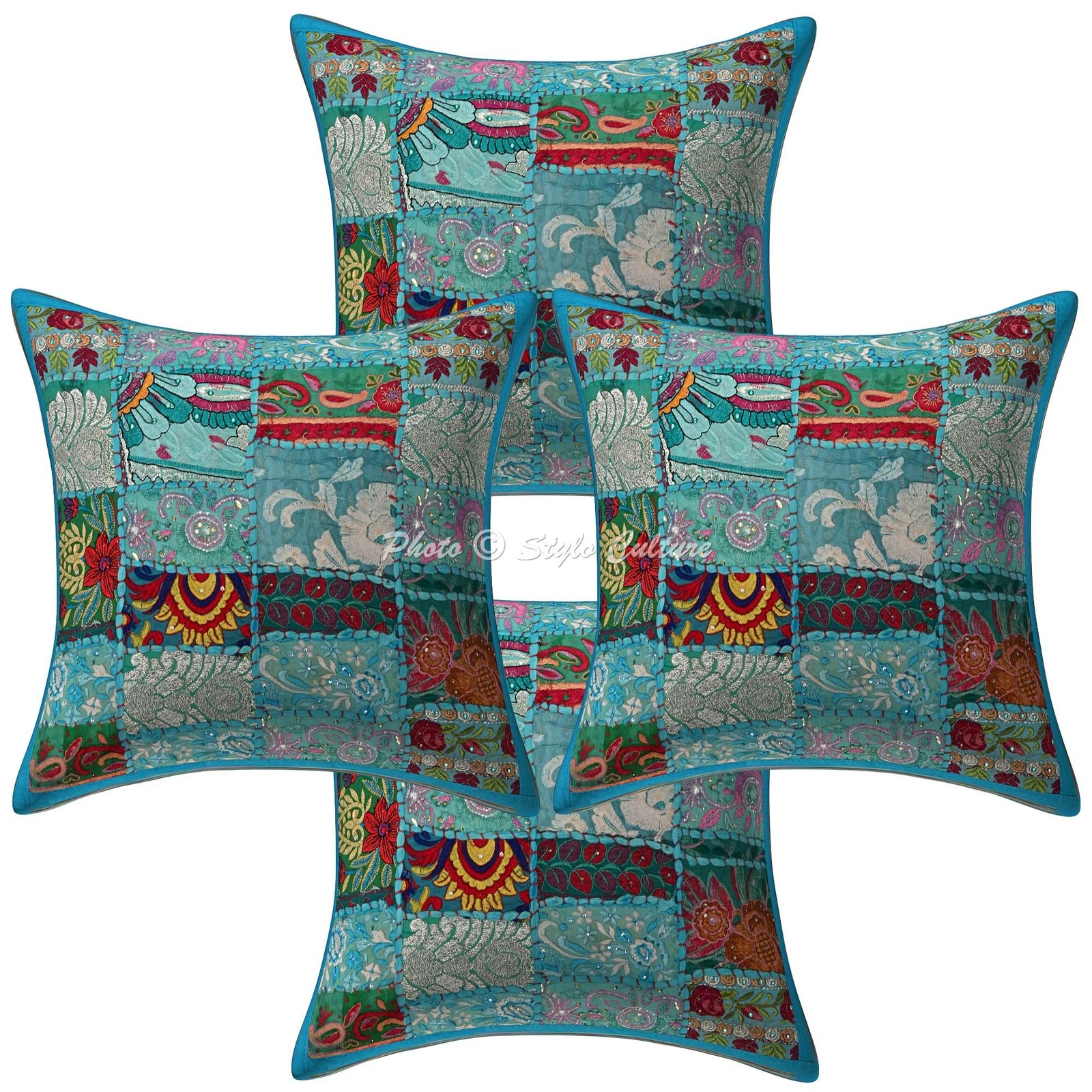 Bohemian Artistic Cushion Cover Vintage Boho Throw Decor Pillow Cover Case