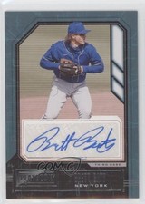 2021 Panini Chronicles Playbook Auto Brett Baty #PA-BB Auto tr4