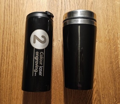2x Coffee to go Becher / Kaffeebecher / Thermo-Becher / Isolierbecher NEU 