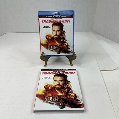 Trading Paint (Blu-ray + DVD, 2019)  with Slipcover, John Travolta
