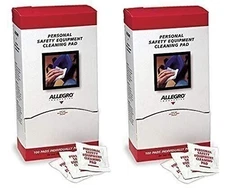 Allegro Industries 1001 Towelettes, 5" x 8" (Pack of 100) (Тwo Рack)