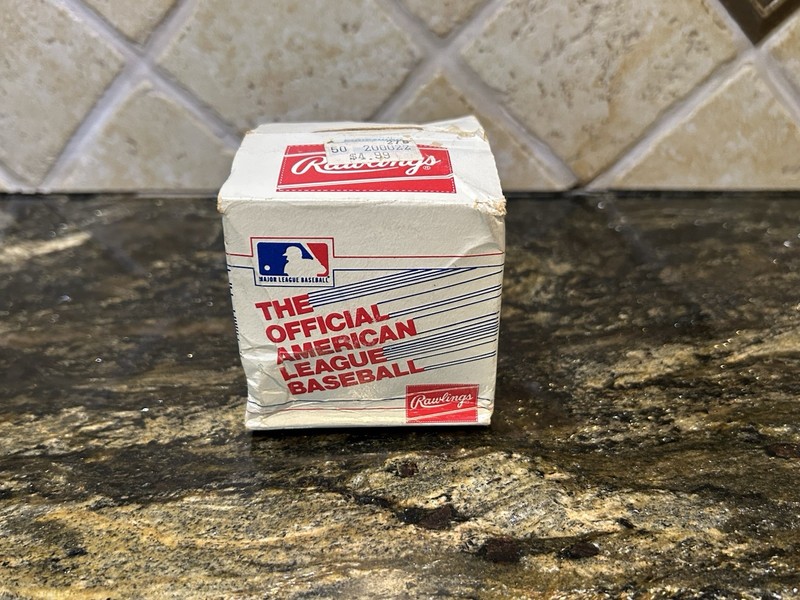 Rawlings Official American League MLB Baseball Bobby Brown – New in Box