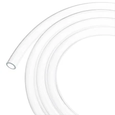 Clear Plastic Tubing, 0.51Inch(13.0mm) ID 0.71Inch(18mm) OD, 5ft(1.5m) Length