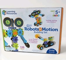 Learning Resources Gears! Gears! Gears! Robots in Motion Building Set + BONUS!