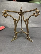 Antique Art Deco Metal Stand( Read)