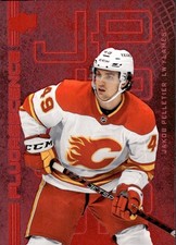 2023-24 Upper Deck #F-23 Jakob Pelletier Fluorescence Calgary Flames.
