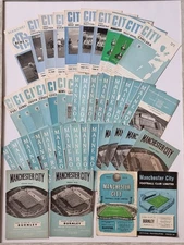 Manchester City FC Football Programmes 1956/57 - 1969/70 (Choose From List)