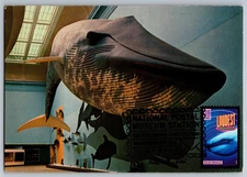 #4069 Wonders of America Loudest Animal Blue Whale Maxi Card w/Pictorial Cancel
