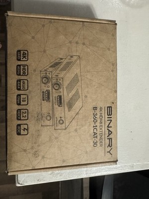 Binary 4K-HDMI Extender B-360-1CAT-30