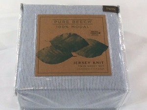 Pure Beech Twin Jersey Knit Sheet Set 