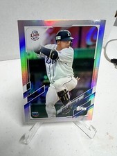 2021 Topps Japanese Rainbow Foil #3 Kento Watanabe Saitama Seibu Lions RC /150