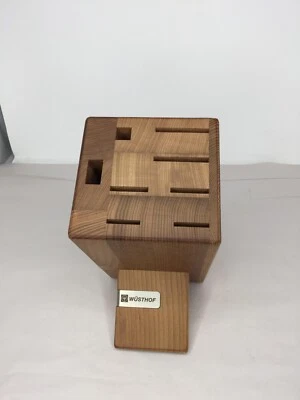 WÜSTHOF Wusthof 8-Slot Thermo Walnut Knife Block