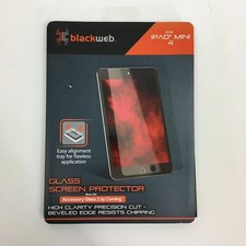 blackweb glass screen protector Ipad mini 4 New Easy Alignment 0.4 mm Thick F-19