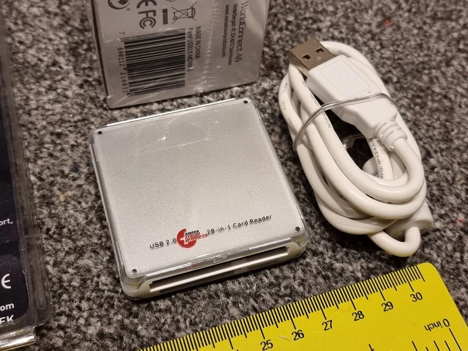 1GB MMC MOBILE MEMORY CARD + USB MULTI READER NEW Reduced Size SanDisk N-Gage QD - Image 4 of 4