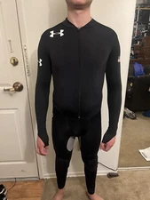 Under Armour Speedskating mens bodysuit speedsuit skinsuit Olympic Team spandex