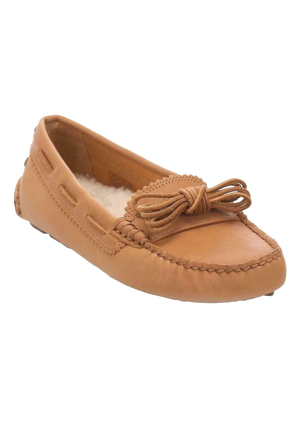 Zapatillas para mujer superior de cuero marrón 6 Zapato de EE. UU.