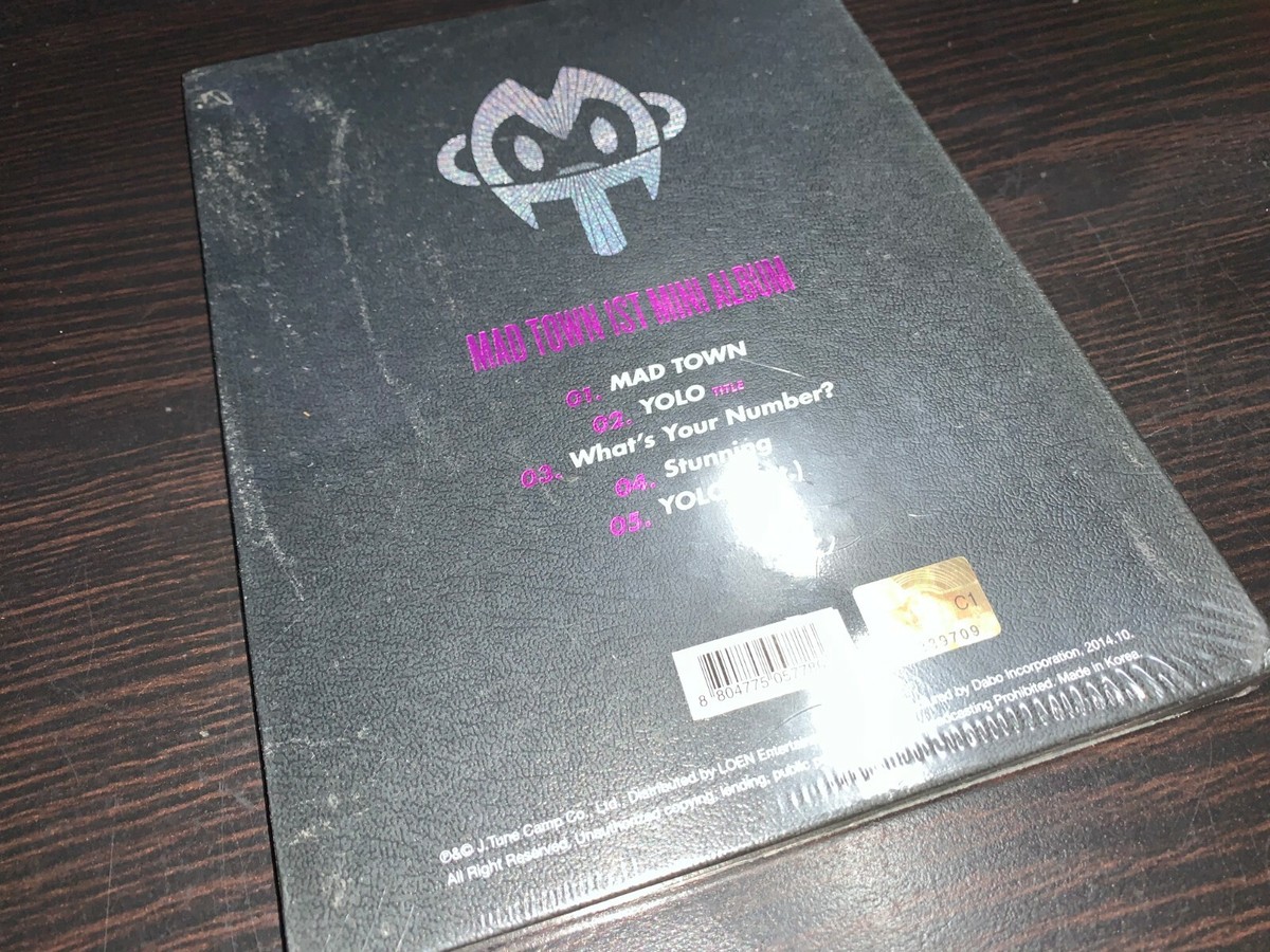 Madtown 1st Mini Album Super Debut CD New Sealed RARE OOP Mad Town