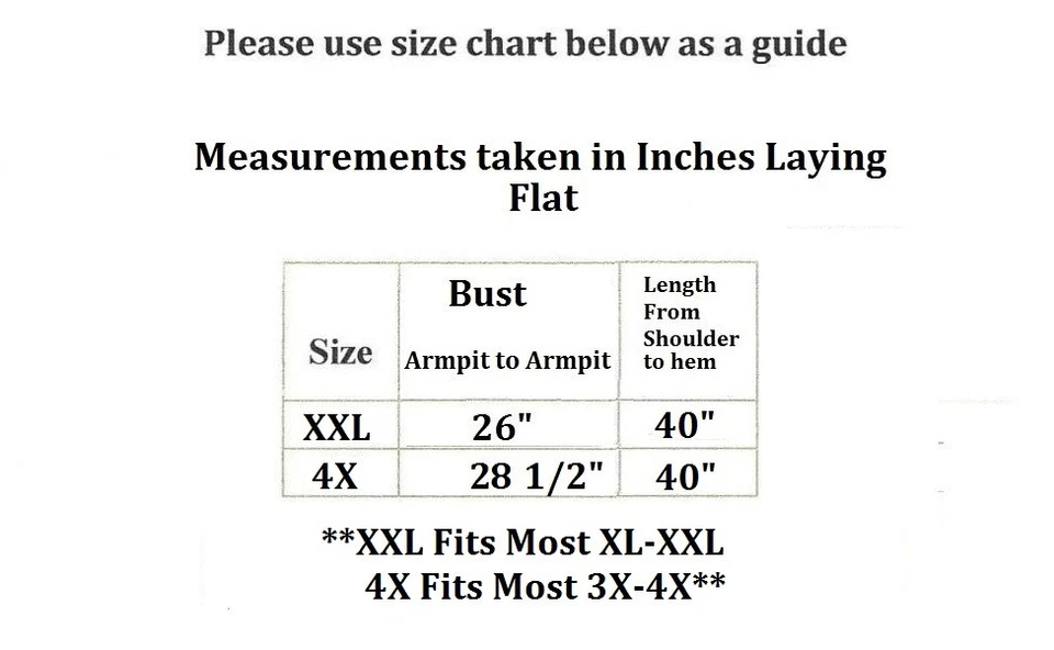 Plus Size Printed Long Apron XXL 4X Assorted Prints and Colors - Image 2 of 3