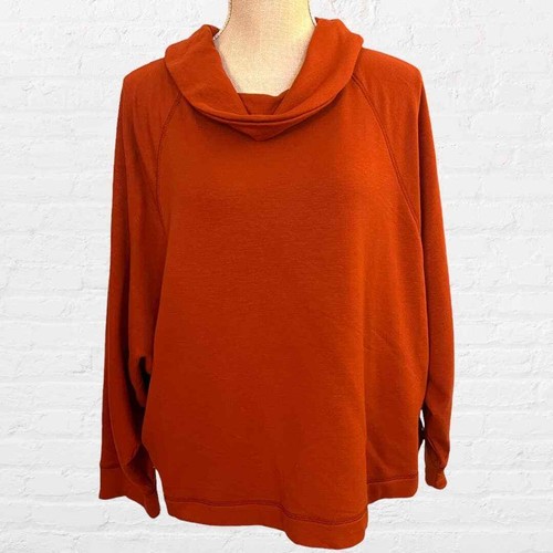 Long Sleeve Burnt Orange Sweatshirt | eBay