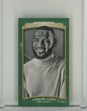 2017 Upper Deck Goodwin Champions LeBron James /25 Mini Cloth Lady Luck #140