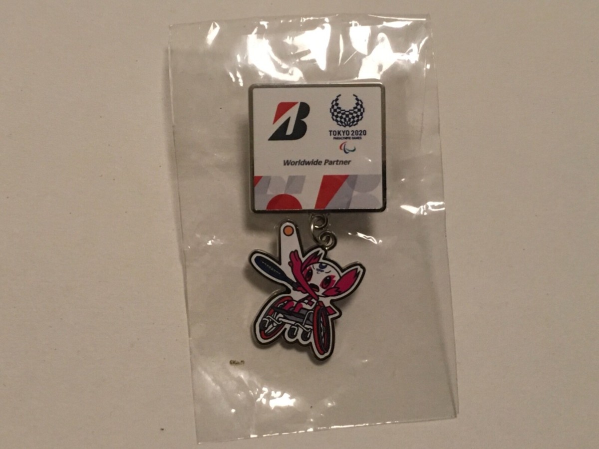 2020 TOKYO OLYMPIC PARALYMPIC SPONSOR PIN BADGE BRIDGESTONE PINS
