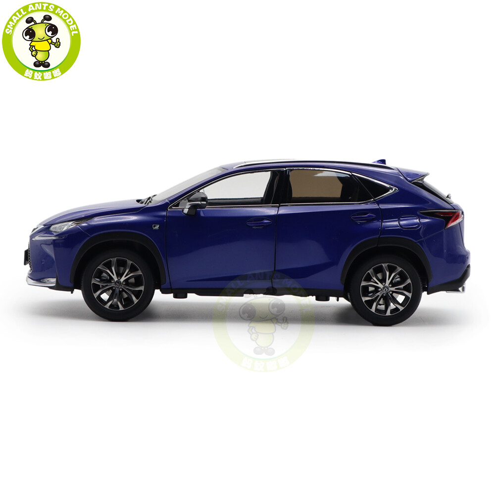 Lexus NX \"E-SPORT\" ミニカー 青 RARE 1/18 Dealer Edition Lexus NX NX200 NX300 F Sports (Blue