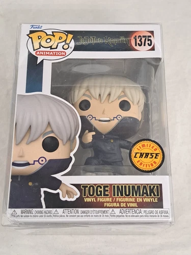 Funko Pop! Jujutsu Kaisen - Toge Inumaki Limited Ed Chase #1375 with Protector