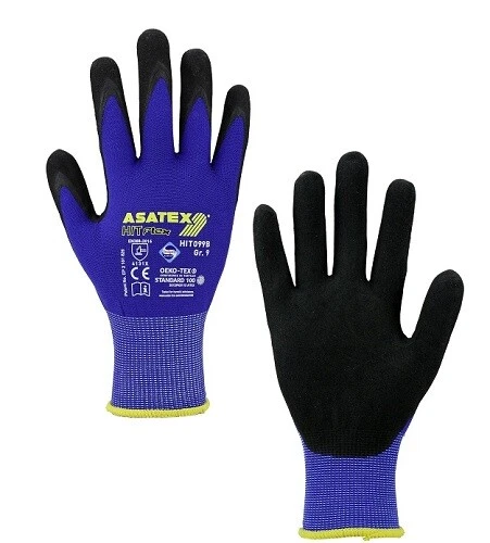 NITRAS 3550 Oil Grip Öl- und wasserdichter Montagehandschuh | 10 (XL) Herren Standard | NI3550-10