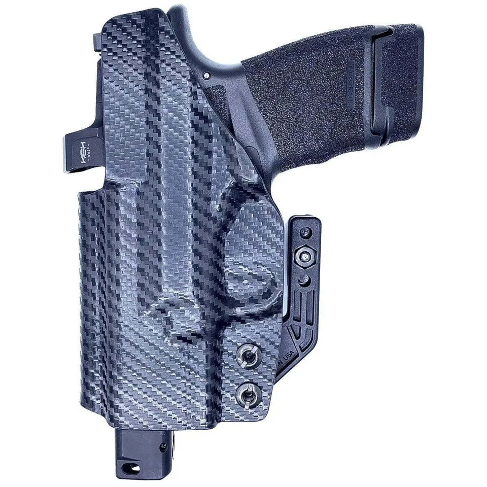 Plus Line IWB KYDEX Holster fits: Glock 19 19X 23 32 45 - Rounded Gear - Image 2 of 4