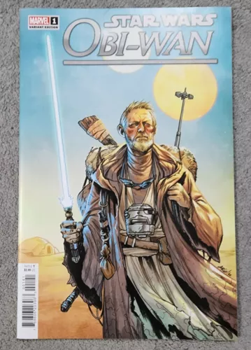 Star Wars Obi-Wan #1 1:25 Anindito Variant Cantwell Marvel Disney NM 2022 Pics