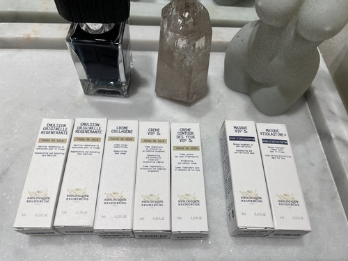 Biologique Recherche 7 pcs Creme &amp;amp;amp; Masque Samples VIP 02 Visolastine Collagene
