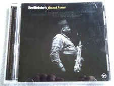 BEN WEBSTER'S finest hour VERVE LABEL CD