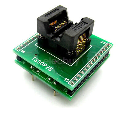 New TSSOP20 SSOP20 to DIP20 Test Socket Adapter Pitch 0.65mm
