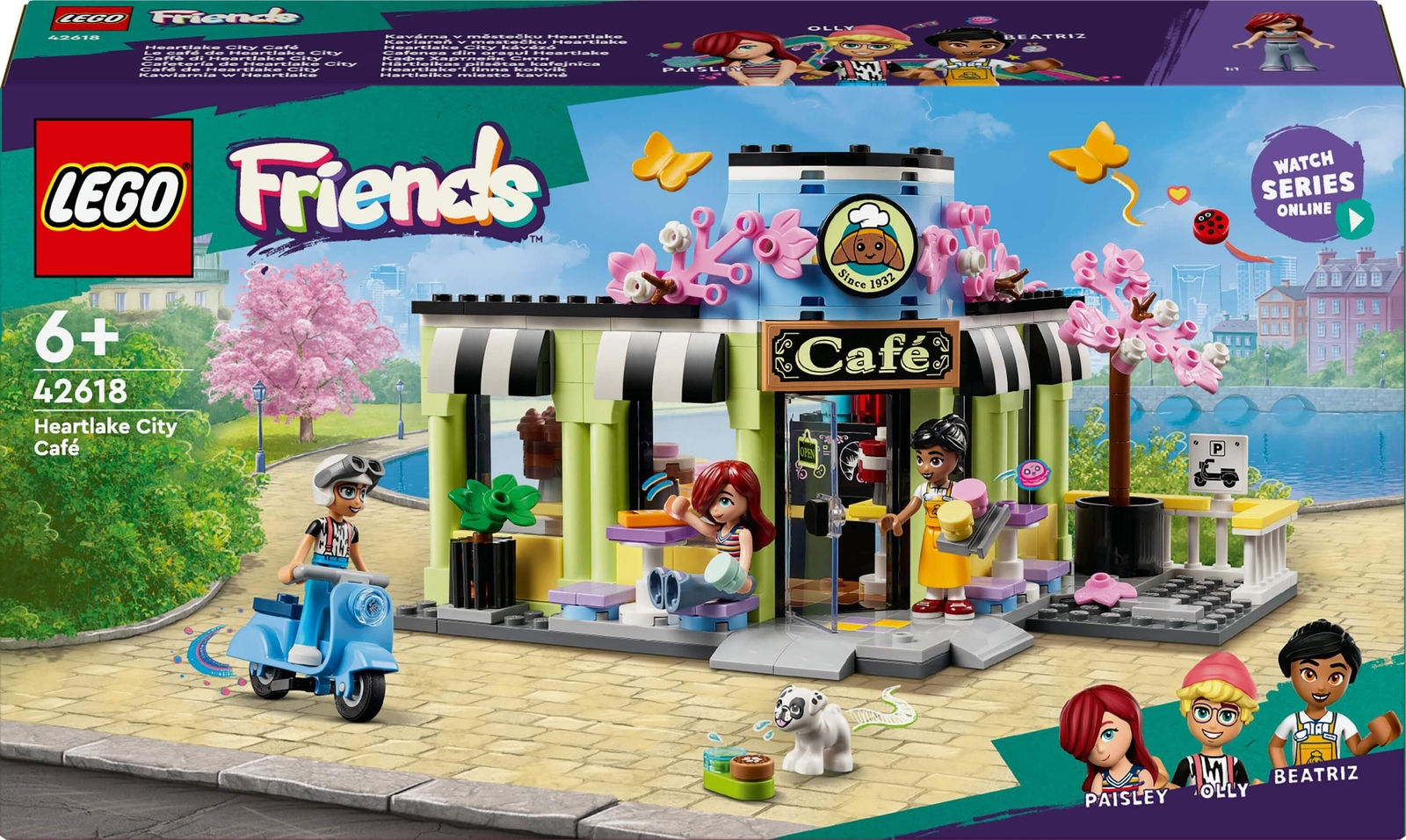 LEGO Friends 42618 Caffè di Heartlake City