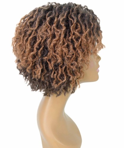 LUXLUXE Destiny Curly Glamour 10 in Long Full Wig No Lace,Multiple Color,BF-0006 - Picture 62 of 64