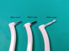 Dental Disposable Composite Brush Tips Applicator  Free Handle New Shape 3Color