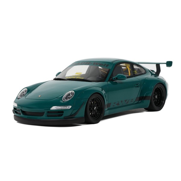 Rauh Welt Rwb Porsche 911 (997) Bodykit 1:18 Modellauto Miniatur Green GT896-image