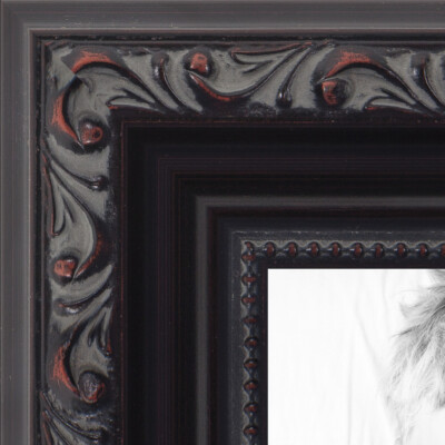 ArtToFrames Custom Picture Poster Frame  Black  1.25'' Wide Wood 4625