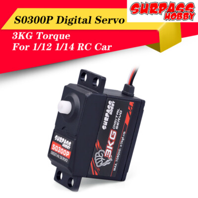 SURPASS Gear 3KG Digital servo for RC Airplane Robot 1/12 1/14 RC Car Plane Boat