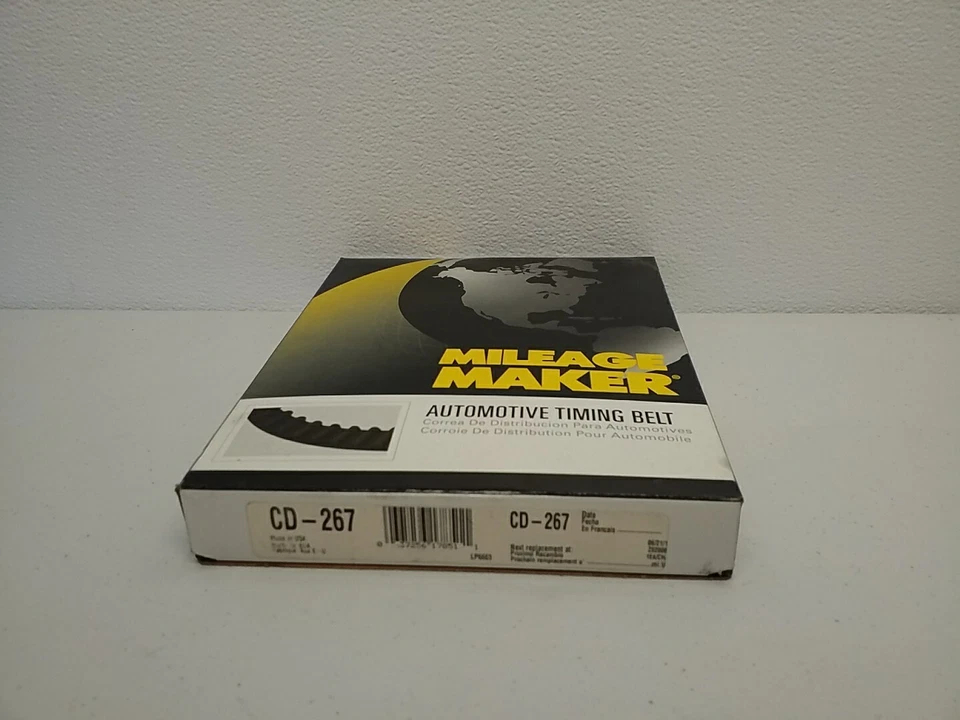 CD267 Mileage Maker Automotive Engine Timing Belt 267 Timing Belt - Image 3 of 4