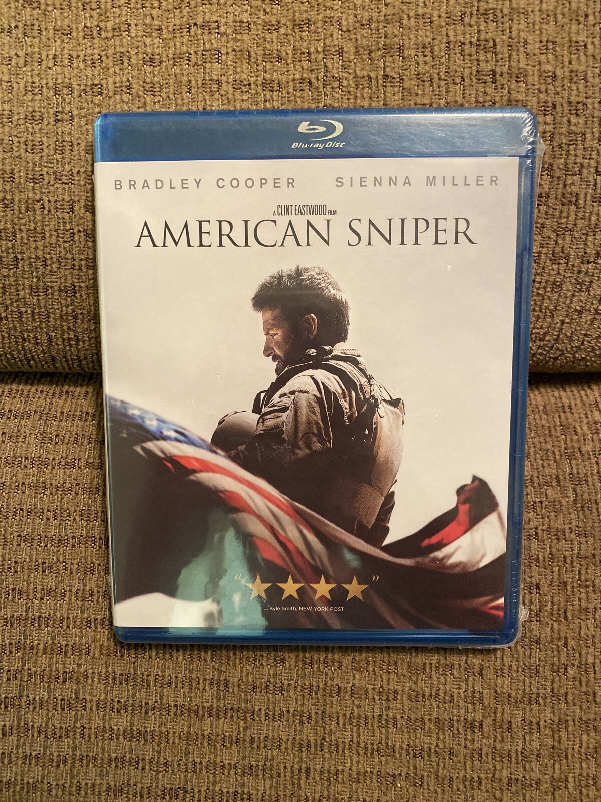 American Sniper Blu Ray 2015 Military Special Forces Movie **BRAND NEW