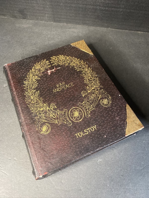 Hideaway Box War And Peace Tolstoy Trinkets Treasures