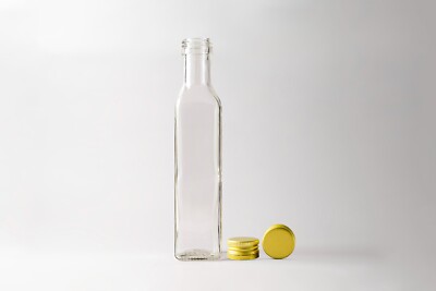 Öl Essig Cognac kleine Flasche Schraubverschluss 2 oz/60 ml