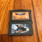 Lot 2 Flight Game Boy Advance Games Top Gun Combat Zones & Firestorm Tested